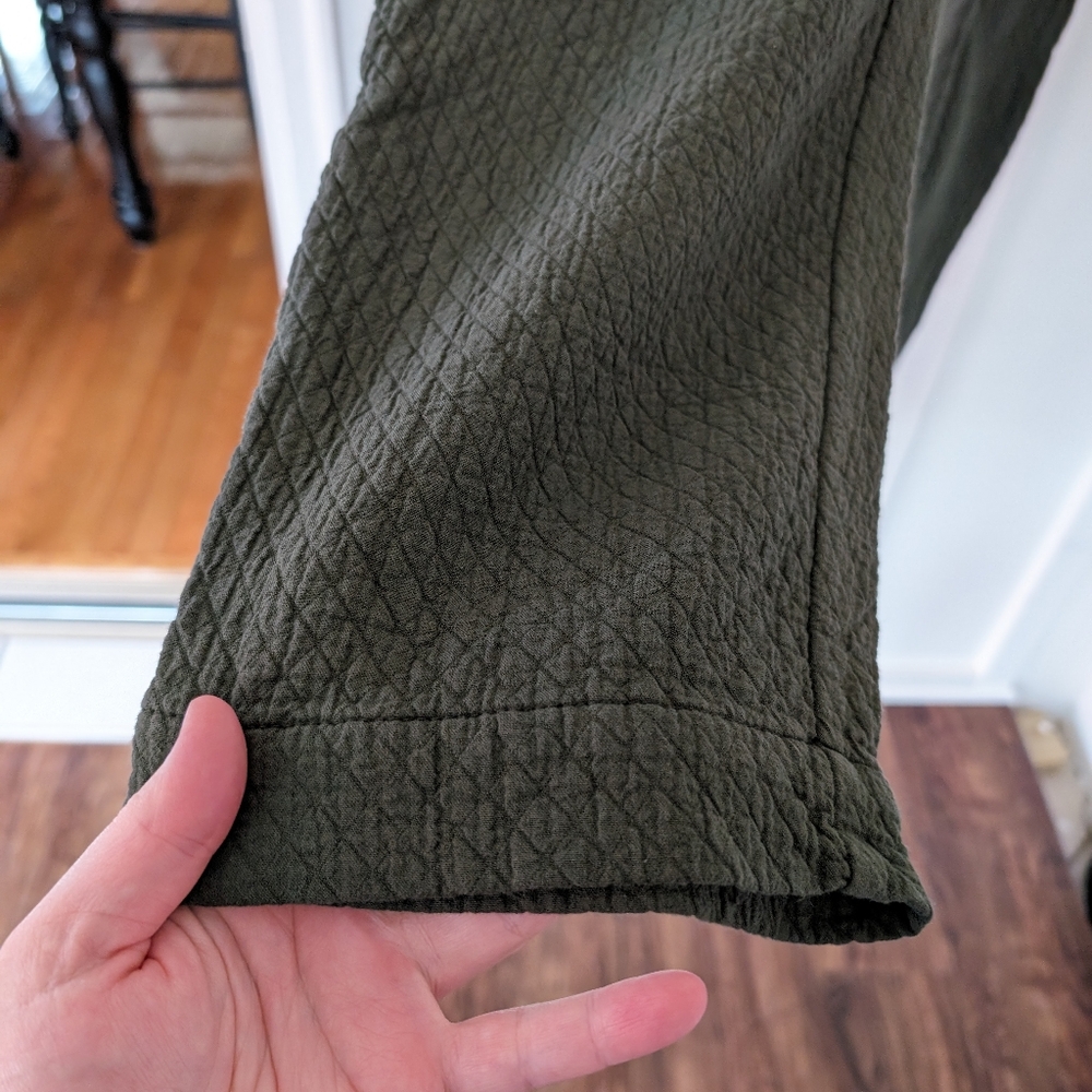Madewell Pull-On High-Rise Tapered Pants in Diamond Jacquard - Picture 7 of 11